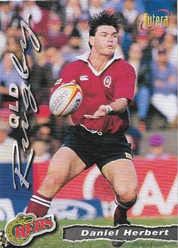 1996 Futera Rugby Union #37 Daniel Herbert Front